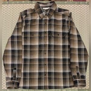 Icebreaker Plaid Button Up Shirt Men's Size Large
